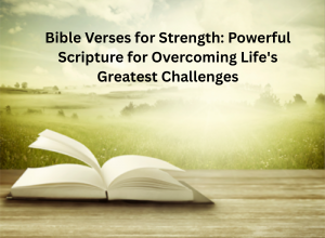 Bible Verses for Strength