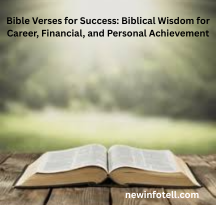 Bible Verses for Success