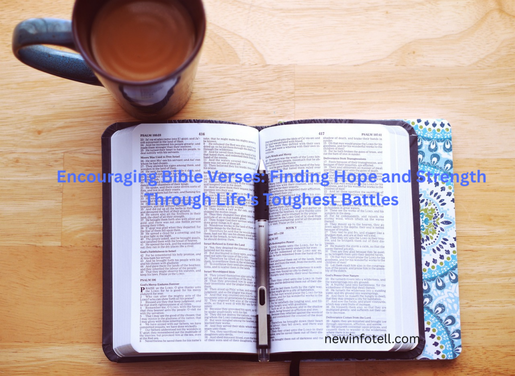 Encouraging Bible Verses