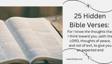 25 Hidden Bible Verses